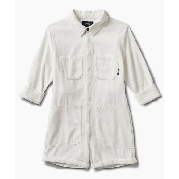 ATWYLD Pants - ATWYLD No Service Jumper in White (Size Small)